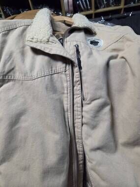 NEW POWDER RIVER men's canvas jacket in tan
